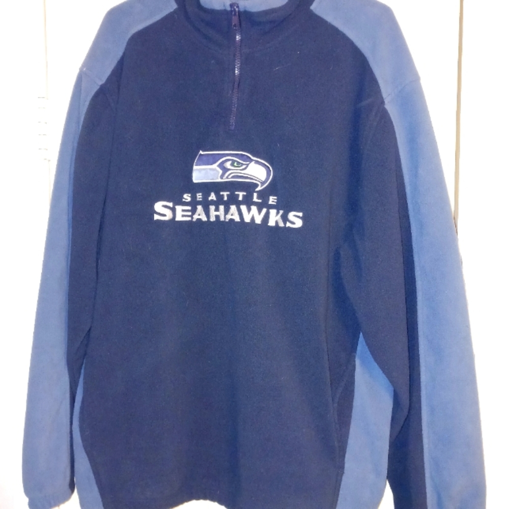Mens Large Seattle Seahawks pullover jacket